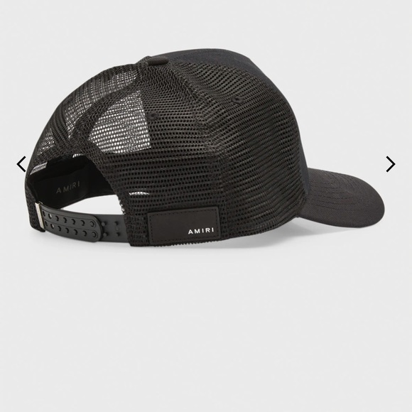 Men's army green 3 star Amiri baseball cap - Picture 9 of 11